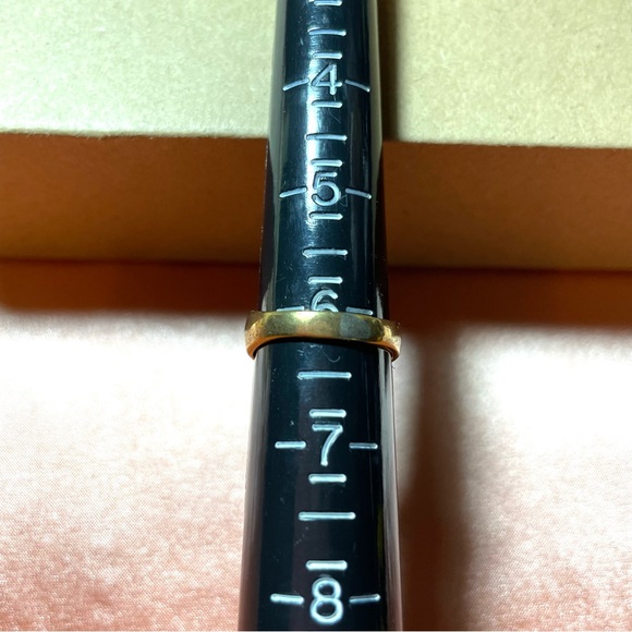 Twisted Silver Carved Peace Love Brass Ring 6 - Picture 8 of 10